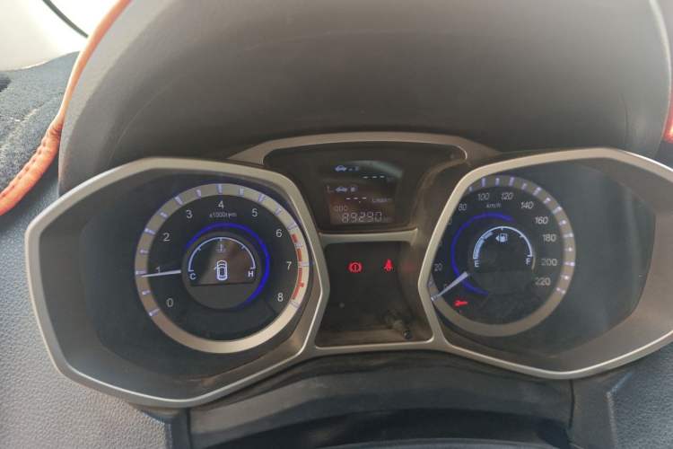 Used JAC Group Refine S3 2014 1.5L Manual Luxury Model Odometer Close Up