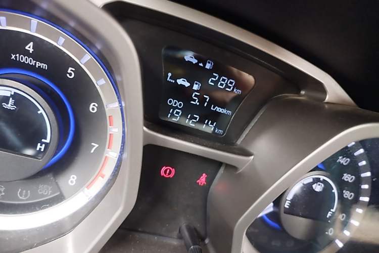 Used JAC Group Refine S3 2014 1.5L Manual Luxury Smart Model Odometer Close Up