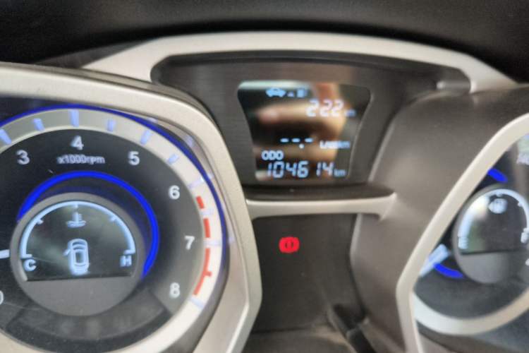 Used JAC Group Refine S3 2014 1.5L Manual Luxury Smart Model Odometer Close Up
