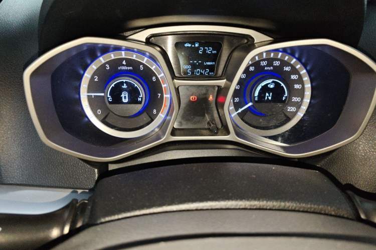 Used JAC Group Refine S3 2014 1.5L CVT Luxury Smart Model Odometer Close Up