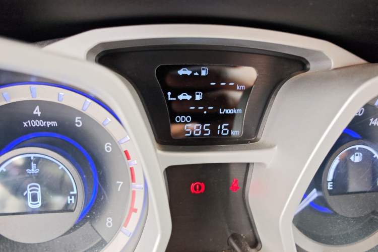 Used JAC Group Refine S3 2014 1.5L Manual Luxury Smart Model Odometer Close Up