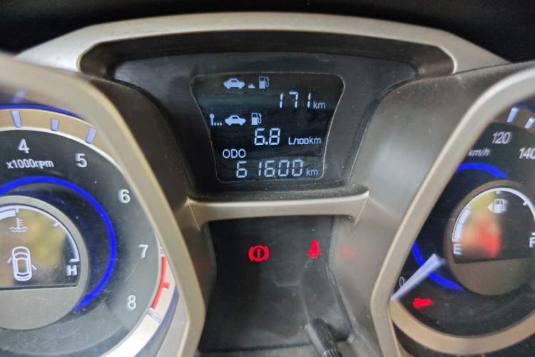 Used JAC Group Refine S3 2015 1.5L Manual Luxury Smart Deluxe Edition Odometer Close Up