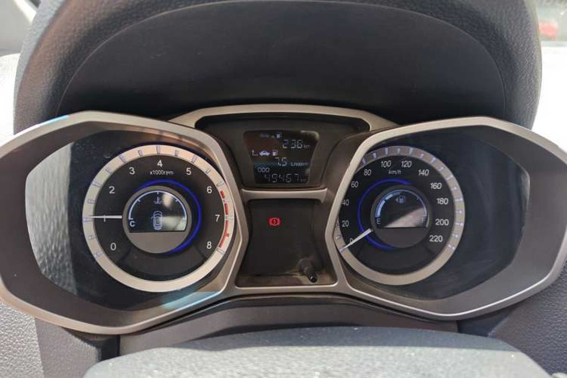 Used JAC Group Refine S3 2015 1.5L Manual Luxury Smart Deluxe Edition Odometer Close Up