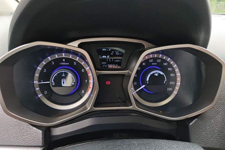 Used JAC Group Refine S3 2015 1.5L Manual Luxury Smart Deluxe Edition Odometer Close Up