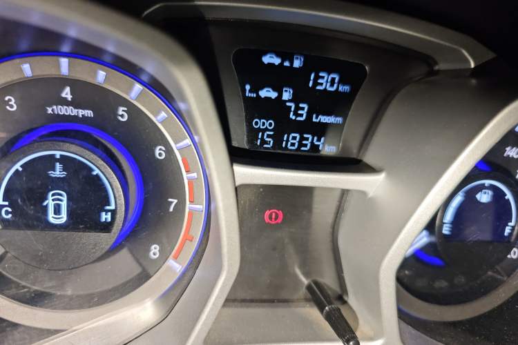 Used JAC Group Refine S3 2016 1.5L Manual Luxury Smart Version Odometer Close Up