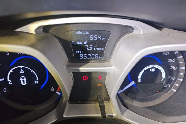 Used JAC Group Refine S3 2016 1.5L Manual Luxury Smart Version Odometer Close Up