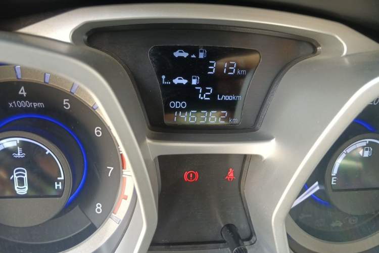 Used JAC Group Refine S3 2016 1.5L Manual Luxury Smart Version Odometer Close Up