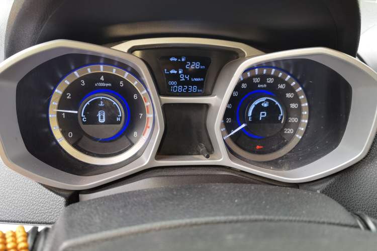 Used JAC Group Refine S3 2016 1.5L CVT Luxury Smart Version Odometer Close Up