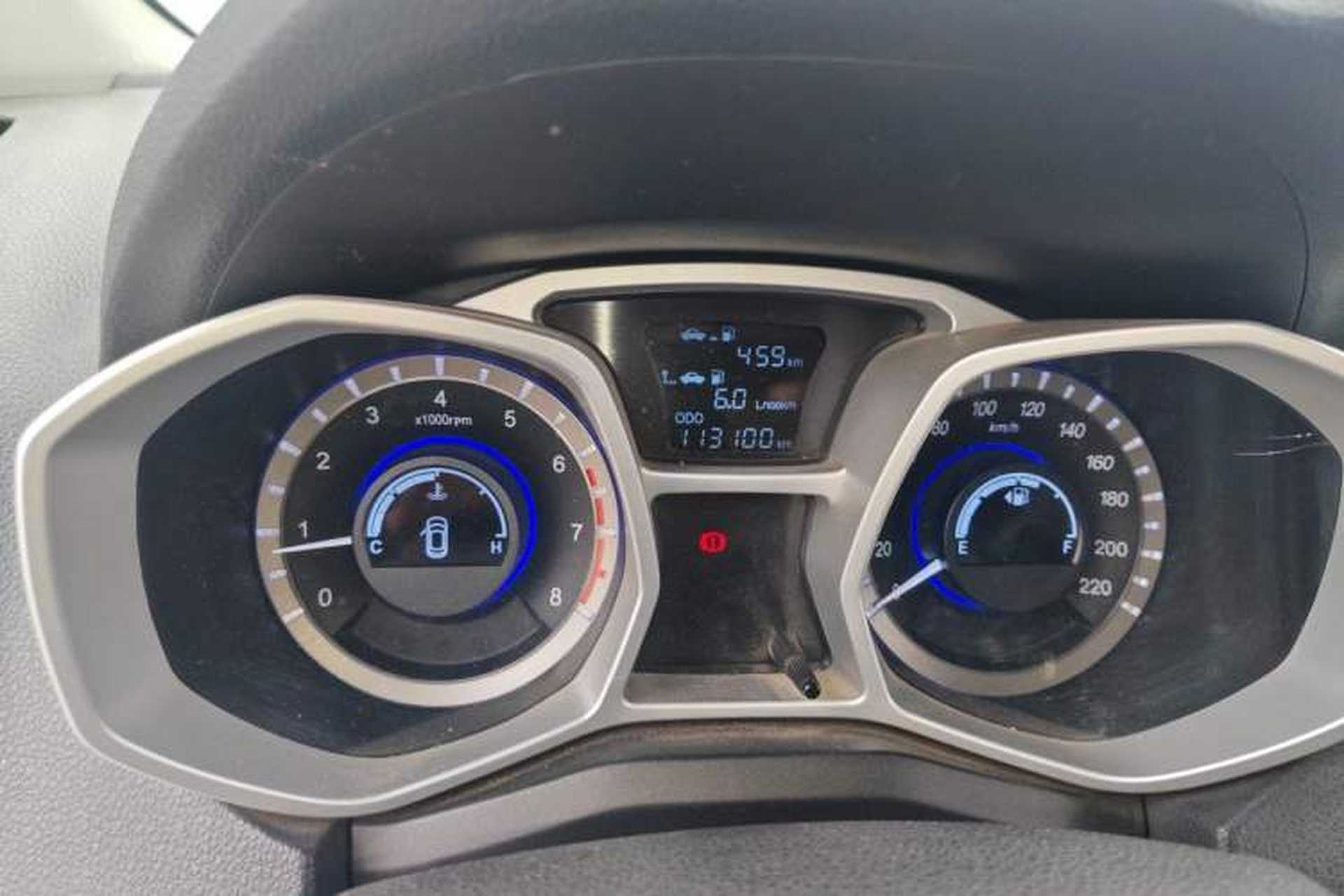 Used JAC Group Refine S3 2016 1.5L Manual Luxury Smart Version Odometer Close Up