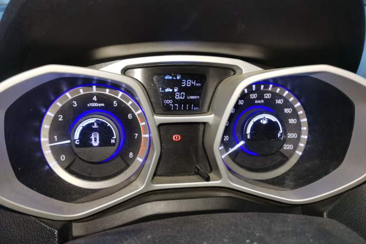 Used JAC Group Refine S3 2016 1.5L Manual Luxury Smart Version Odometer Close Up