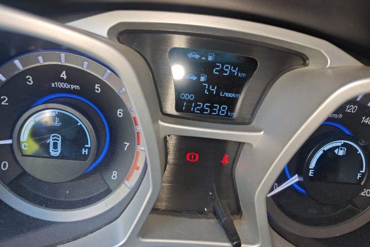 Used JAC Group Refine S3 2016 1.5L Manual Luxury Smart Version Odometer Close Up