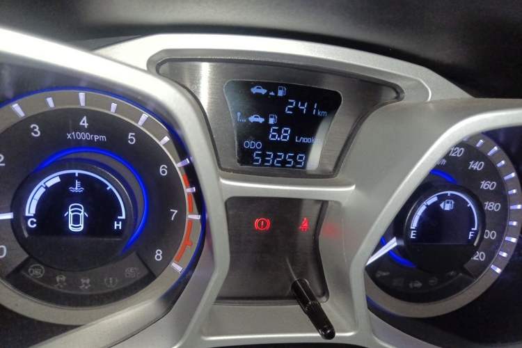Used JAC Group Refine S3 2016 1.5L Manual Luxury Model Odometer Close Up