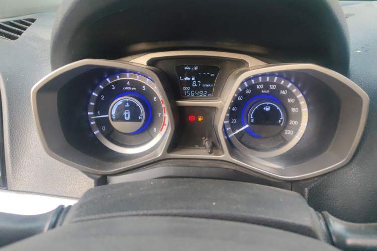 Used JAC Group Refine S3 2016 1.5L Manual Luxury Smart Version Odometer Close Up