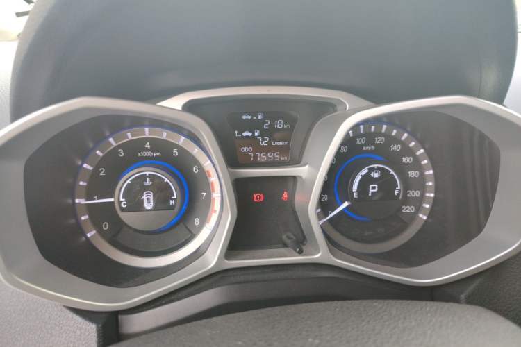 Used JAC Group Refine S3 2016 1.5L CVT Luxury Smart Version Odometer Close Up