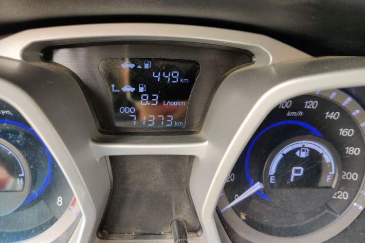 Used JAC Group Refine S3 2016 1.5L CVT Luxury Smart Version Odometer Close Up