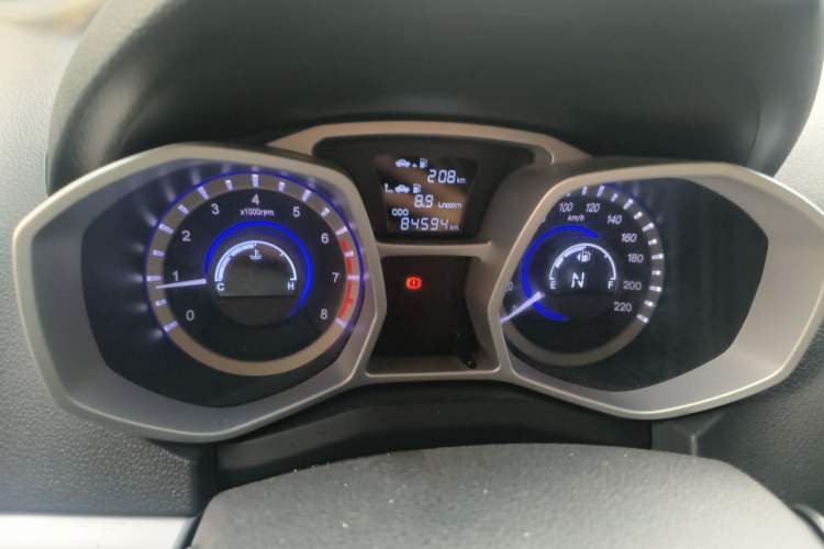 Used JAC Group Refine S3 2016 1.5L CVT Luxury Model Odometer Close Up
