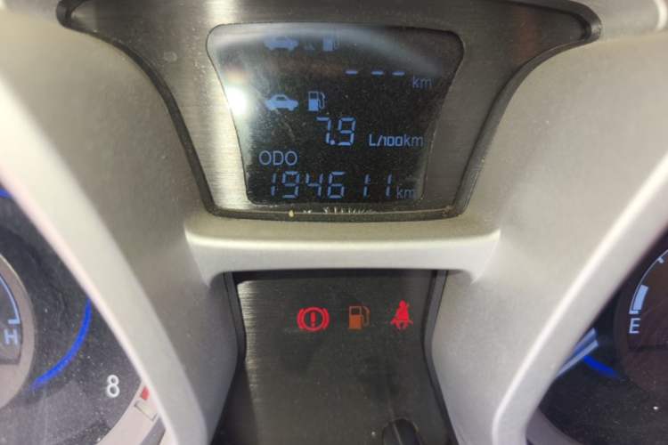 Used JAC Group Refine S3 2016 1.5L Manual Luxury Model Odometer Close Up