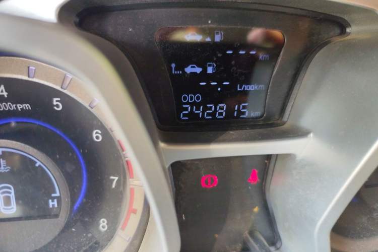 Used JAC Group Refine S3 2016 1.5L Manual Luxury Model Odometer Close Up
