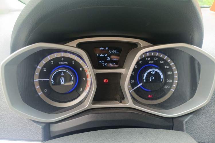Used JAC Group Refine S3 2016 1.5L CVT Luxury Smart Version Odometer Close Up