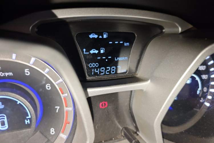 Used JAC Group Refine S3 2016 1.5L Manual Luxury Smart Version Odometer Close Up