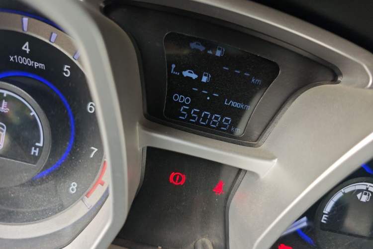 Used JAC Group Refine S3 2016 1.5L Manual Luxury Model Odometer Close Up