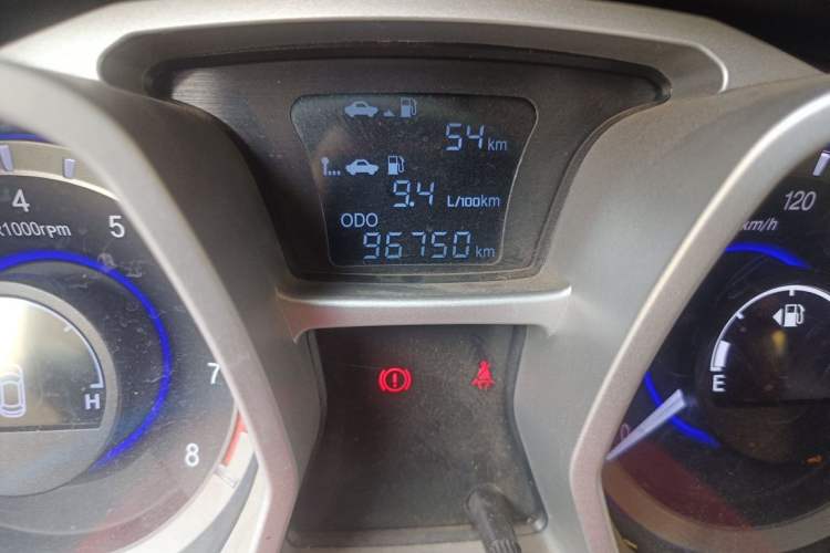 Used JAC Group Refine S3 2016 1.5L Manual Luxury Smart Version Odometer Close Up