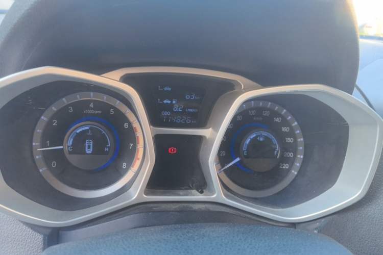 Used JAC Group Refine S3 2016 1.5L Manual Luxury Smart Version Odometer Close Up