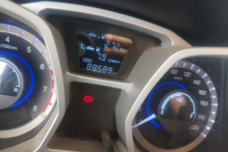 Used JAC Group Refine S3 2016 1.5L Manual Luxury Smart Version Odometer Close Up