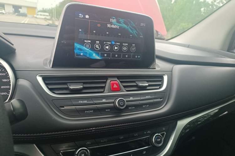 Used JAC Group Refine S3 2017 1.6L CVT Luxury Smart Model Audio And AC Panel