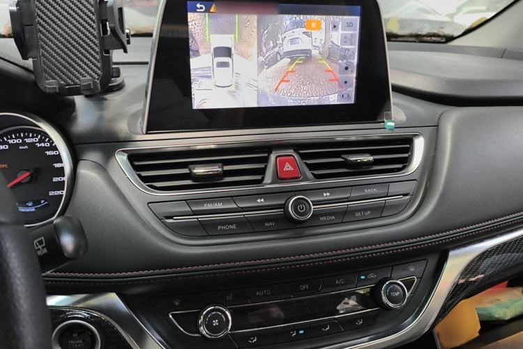 Used JAC Group Refine S3 2017 1.6L CVT Smart Connect Model Audio And AC Panel