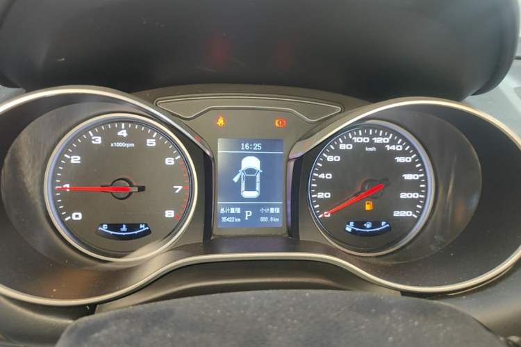 Used JAC Group Refine S3 2017 1.6L CVT Luxury Smart Model Instrument Cluster