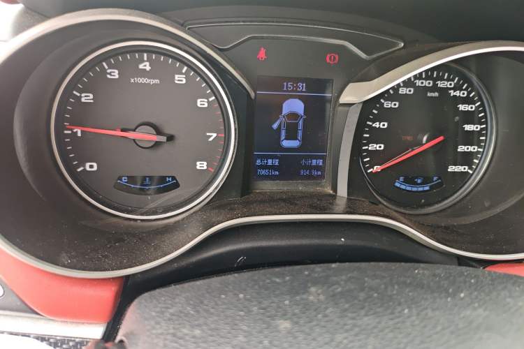 Used JAC Group Refine S3 2017 1.5L Manual Luxury Smart Model Odometer Close Up