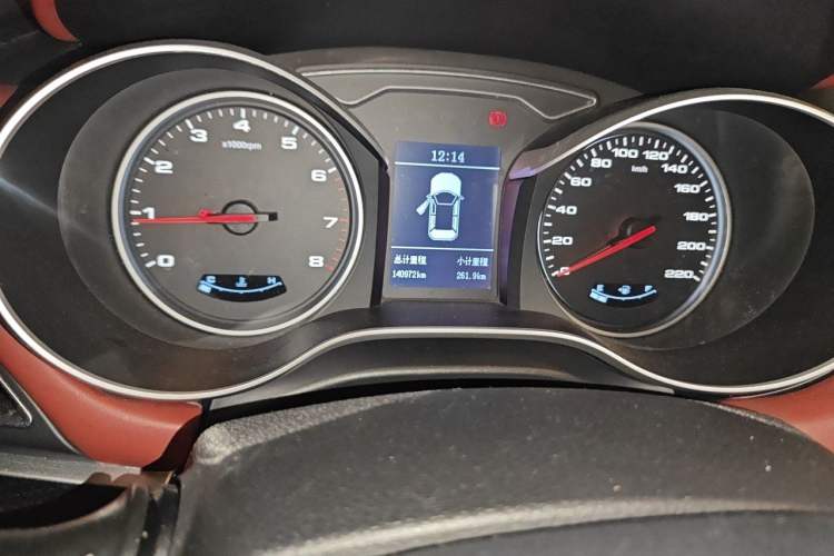 Used JAC Group Refine S3 2017 1.5L Manual Luxury Smart Model Odometer Close Up