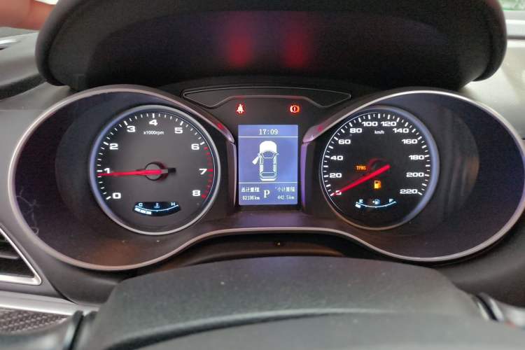 Used JAC Group Refine S3 2017 1.6L CVT Luxury Smart Model Odometer Close Up