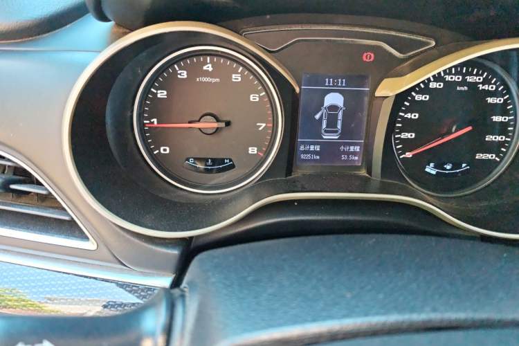 Used JAC Group Refine S3 2017 1.5L Manual Luxury Smart Model Odometer Close Up