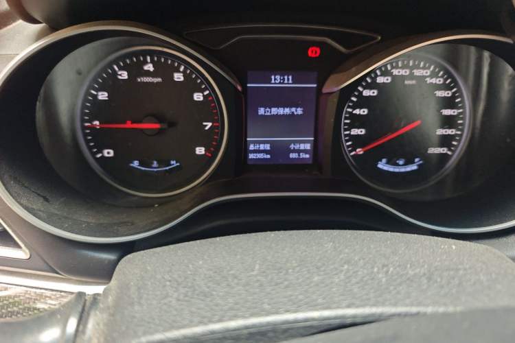 Used JAC Group Refine S3 2017 1.6L Manual Luxury Smart Model Odometer Close Up