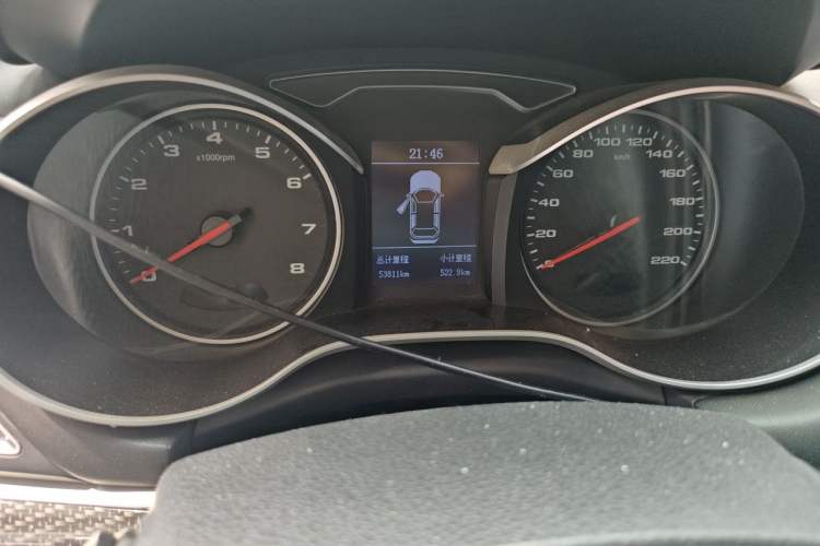 Used JAC Group Refine S3 2017 1.5L Manual Luxury Smart Model Odometer Close Up