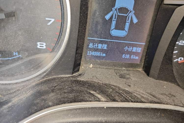 Used JAC Group Refine S3 2018 Smart Drive Edition 1.5L Manual Luxury Smart Model Odometer Close Up