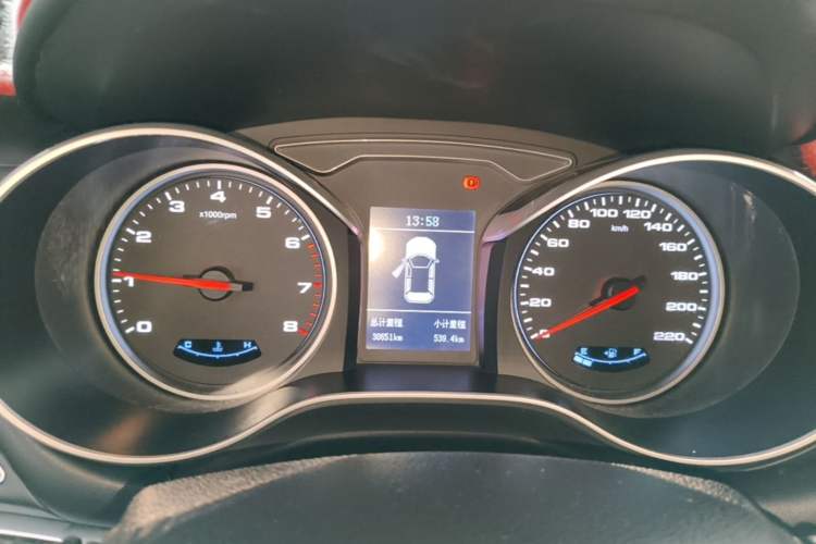 Used JAC Group Refine S3 2018 Custom Edition 1.5L Manual Luxury Smart Model Instrument Cluster