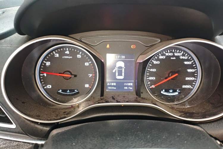 Used JAC Group Refine S3 2018 Custom Edition 1.5L Manual Luxury Smart Model Instrument Cluster