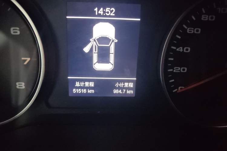 Used JAC Group Refine S4 2019 1.5T Manual Dream Edition Odometer Close Up