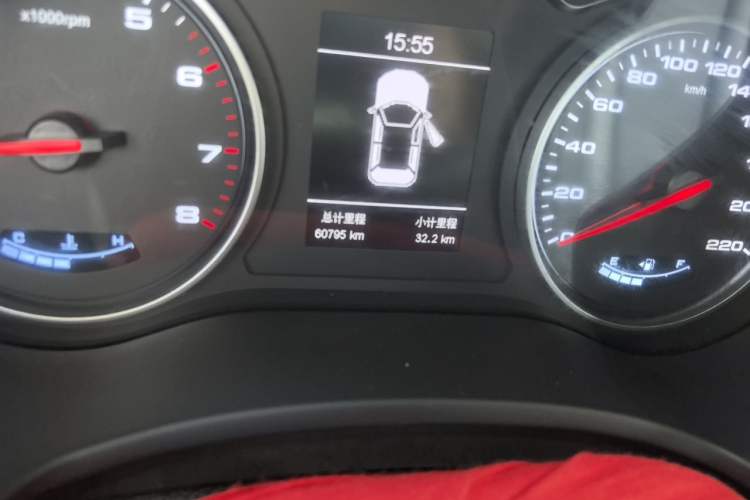 Used JAC Group Refine S4 2019 1.6L Manual Overdrive Model Odometer Close Up