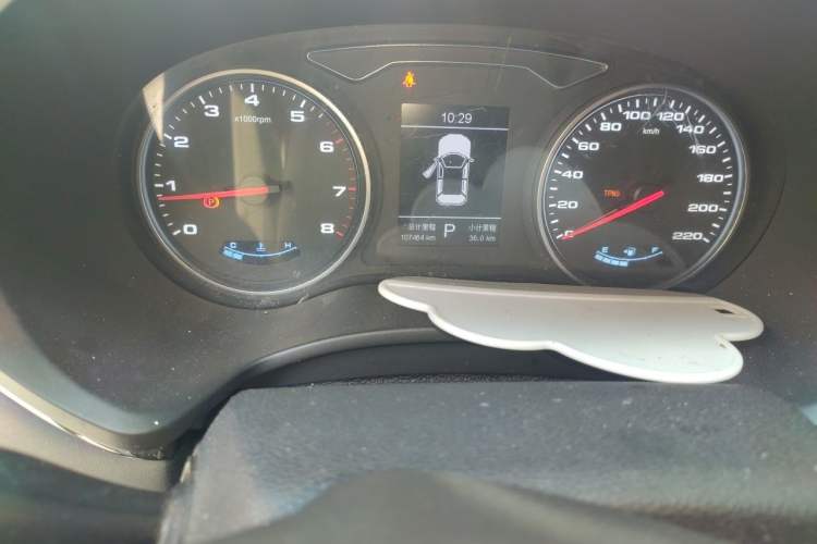 Used JAC Group Refine S4 2019 1.5T CVT Superior Trim Odometer Close Up