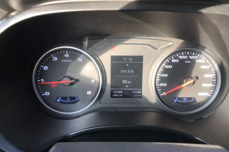 Used JAC Group Refine S4 2019 1.6L Manual Dream Edition Odometer Close Up