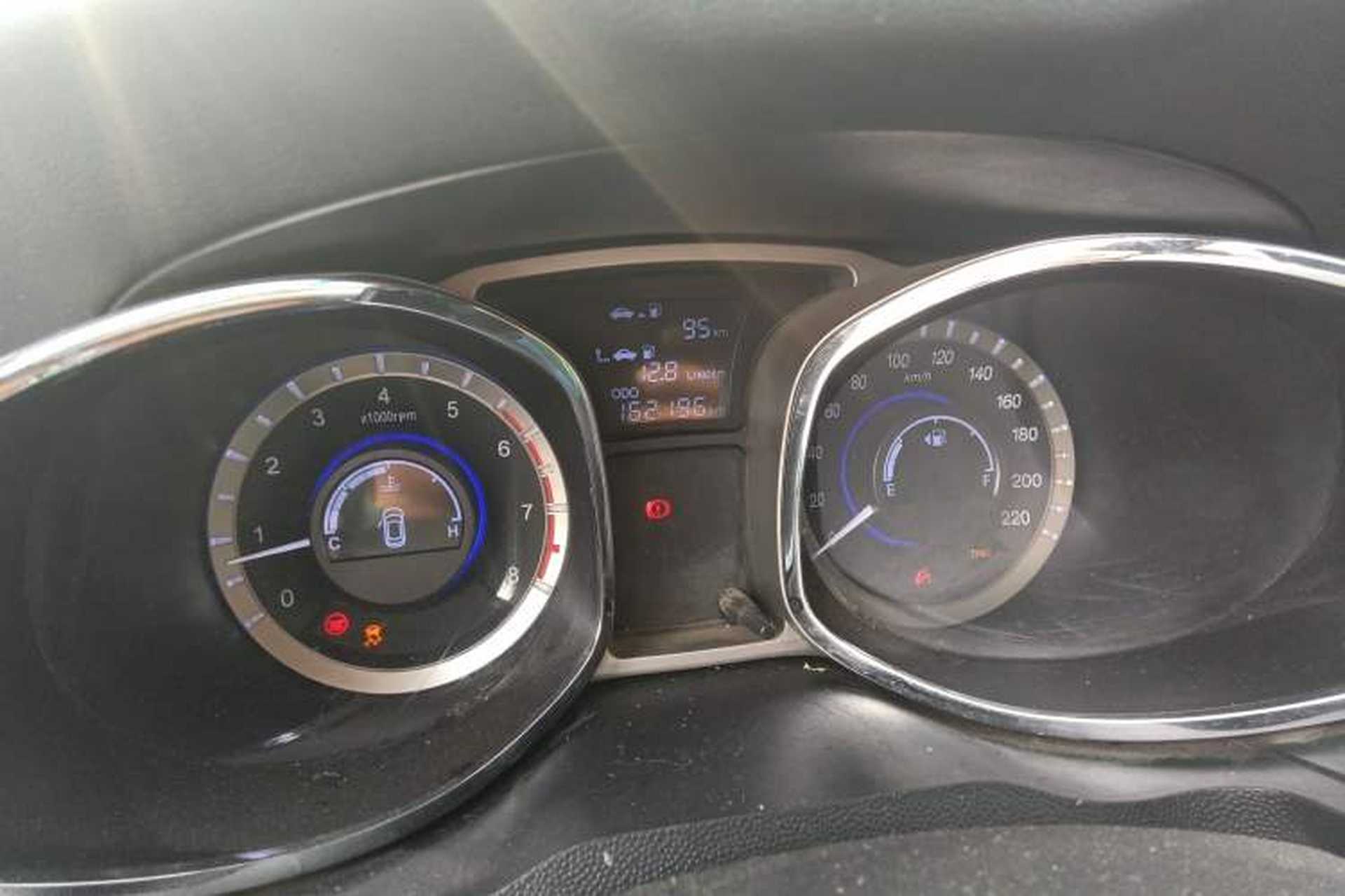 Used JAC Group Refine S5 2015 1.5T Manual Luxury Sport Edition Odometer Close Up