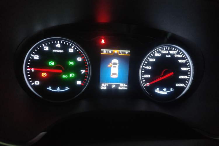 Used JAC Group Refine S7 2018 Sport Edition 1.5T Automatic Comfort Model 5 Seats Instrument Cluster