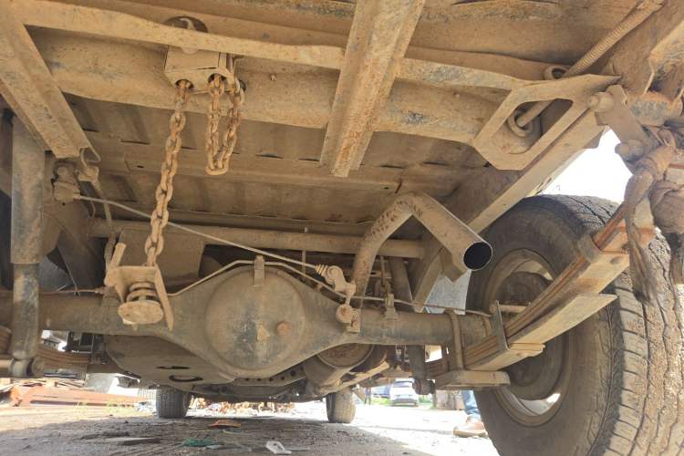 Used JAC Group Ruiling 2014 2.8T V1 Two-Wheel-Drive Standard Version Big Double Cab – 4DA1-2C Chassis Rear