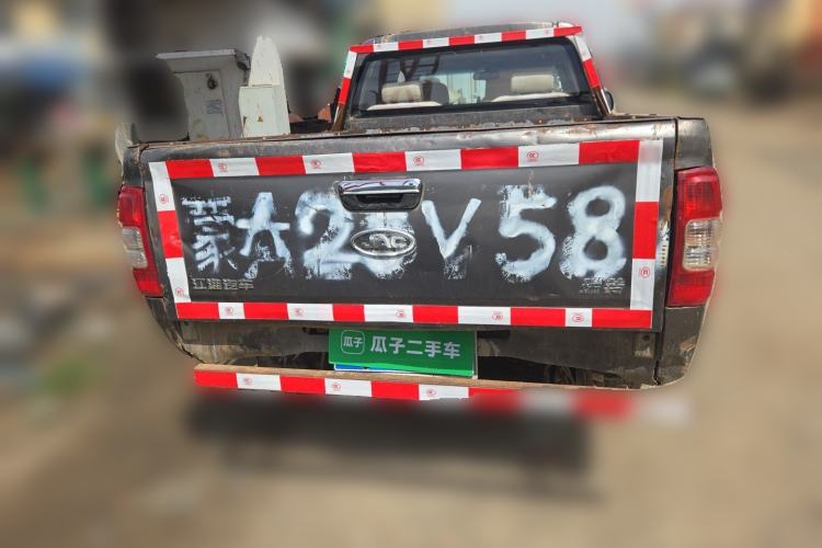 Used JAC Group Ruiling 2014 2.8T V1 Two-Wheel-Drive Standard Version Big Double Cab – 4DA1-2C Rear