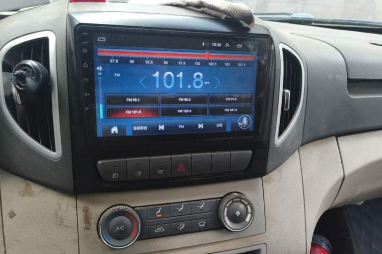 Used JAC Group Sunray 2013 2.8T 5-Series Star Express Emission Standard IV Audio And AC Panel