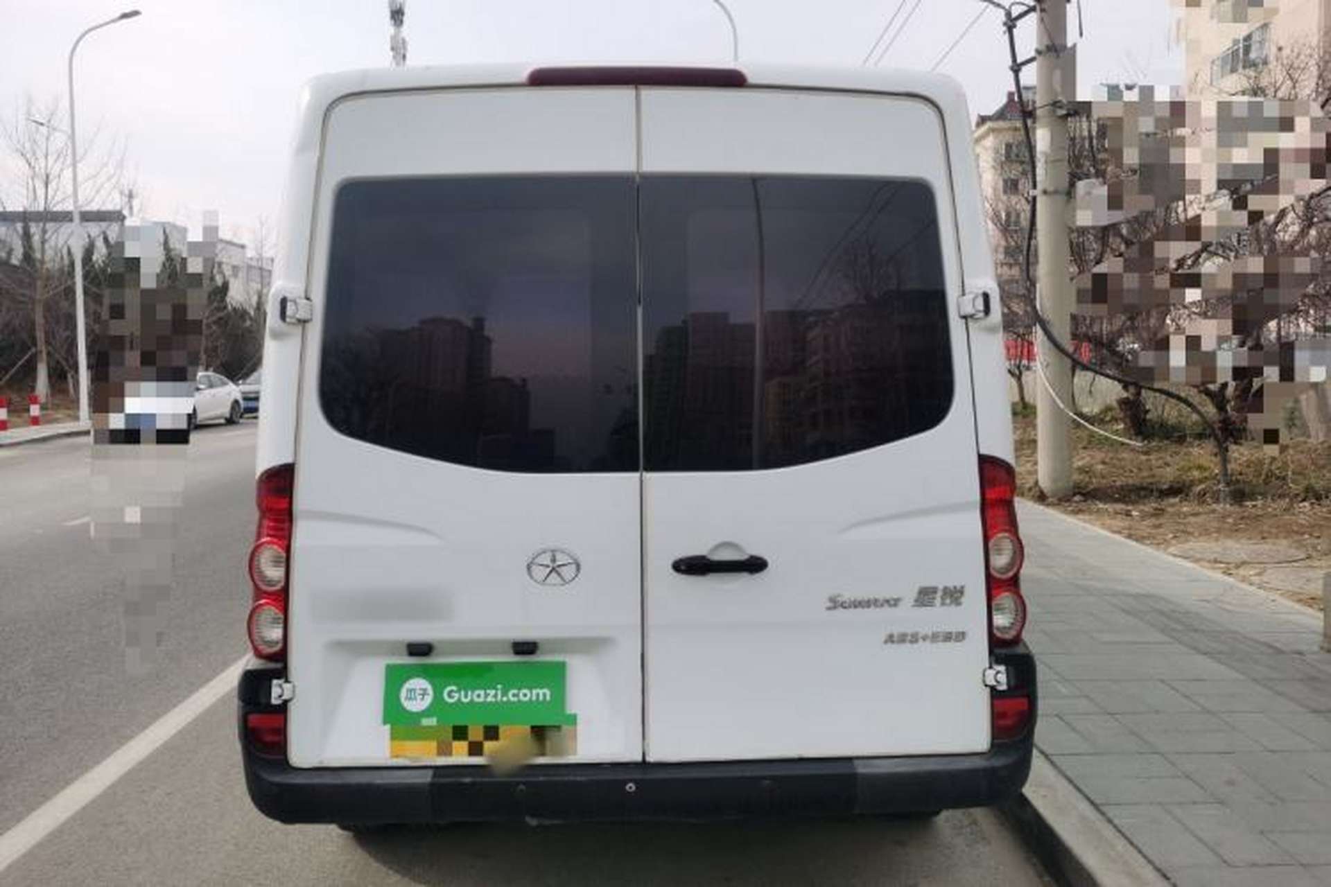Used JAC Group Sunray 2013 2.8T 5 Series Comfort Edition China IV Rear